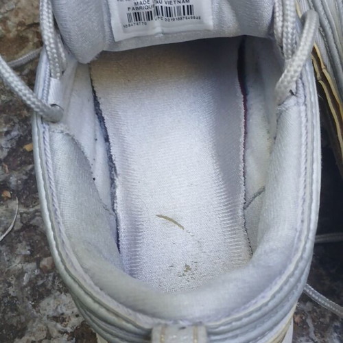 Nike Air Max 97 sneakers used, size 38, white and gold