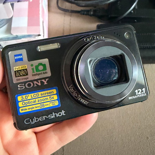 Sony W290 and Samsung ST1000 camera set, working