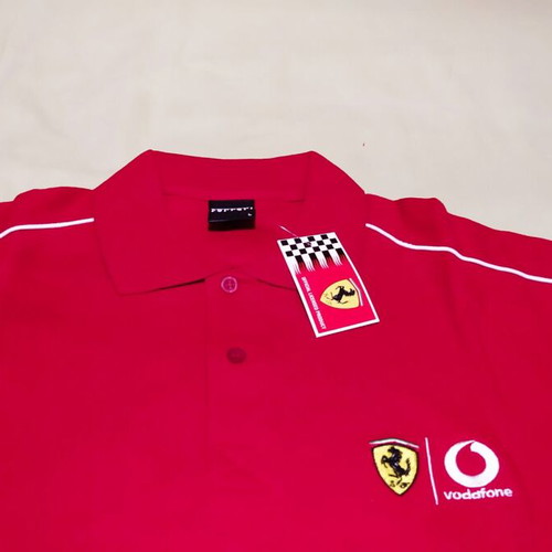 Jersey Ferrari F1 Vodafone new, red short-sleeve shirt size L