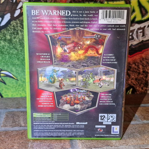 Wrath Unleashed Microsoft Xbox 2004 mint
