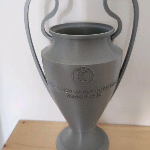 Champions League trophy new from 3d printer, 19 cm height