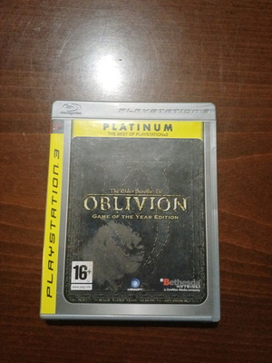 Oblivion Platinum Edition PlayStation 3 σε άριστη κατάσταση με κουτί και εγχειρίδιο