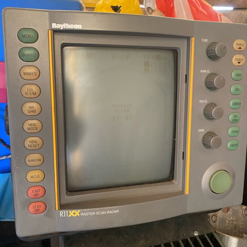 Raytheon R11xx Raster Scan boat radar used