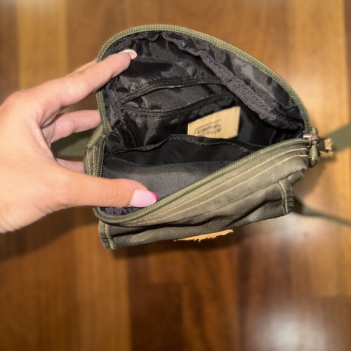 Camel Active shoulder bag, dark green