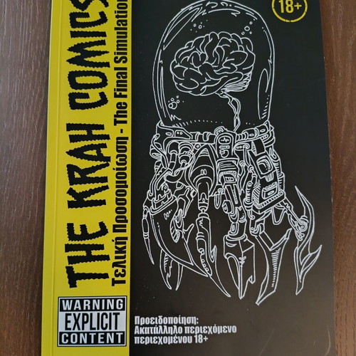 The KRAH Final Simulation comic book new, English