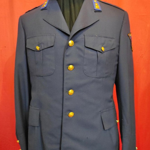 FIRE SERVICE summer tunic No8 and cap new (60 euros).