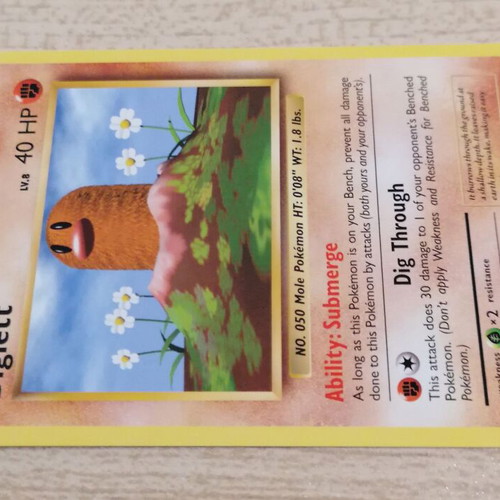 Pokémon Diglett Evolutions 2016 card new