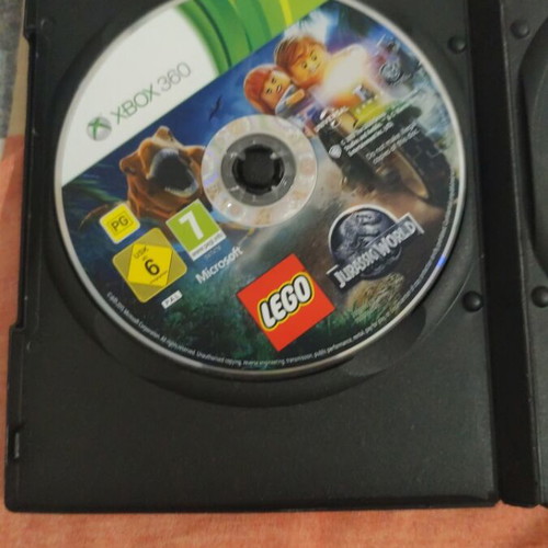 Lego Jurassic Park Xbox 360 like new, scratch-free