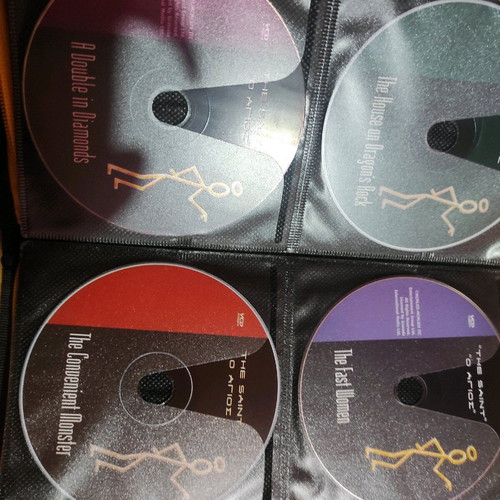 The Saint DVD like new, pack of 45, in case with sleeves