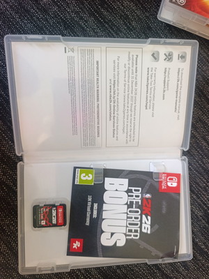 Nintendo Switch NBA 2K26 game