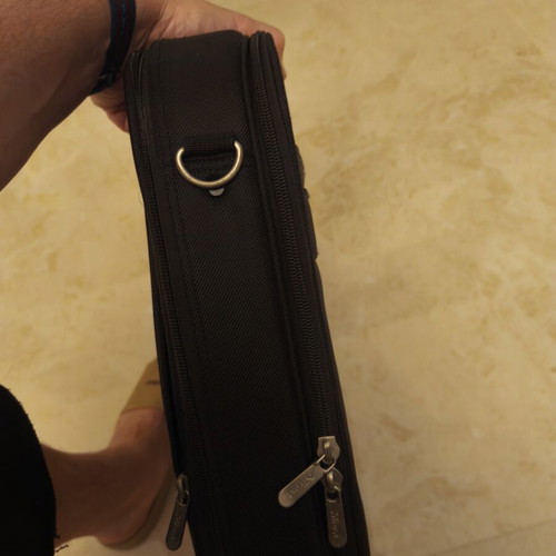 Laptop bag like new, black handheld