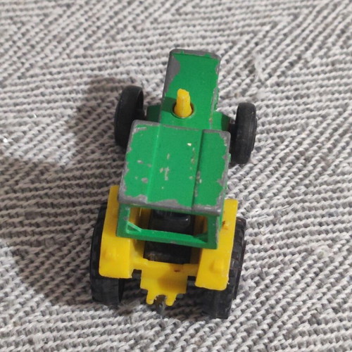 Majorette tractor toy car used, 1980, made in France