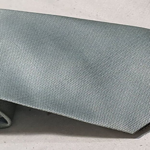 Bruno Tenca men's tie like new, gray silver