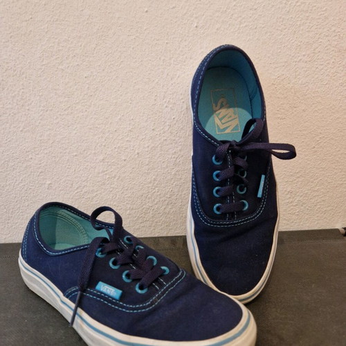 Vans athletic shoes used, size 36, blue