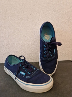 Vans athletic shoes used, size 36, blue