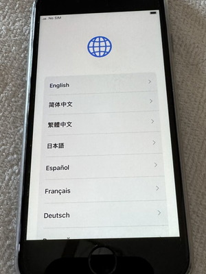 iPhone 8 64GB used with external rear crack, battery 89%