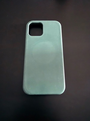 iPhone 12 Pro silicone case turquoise like new