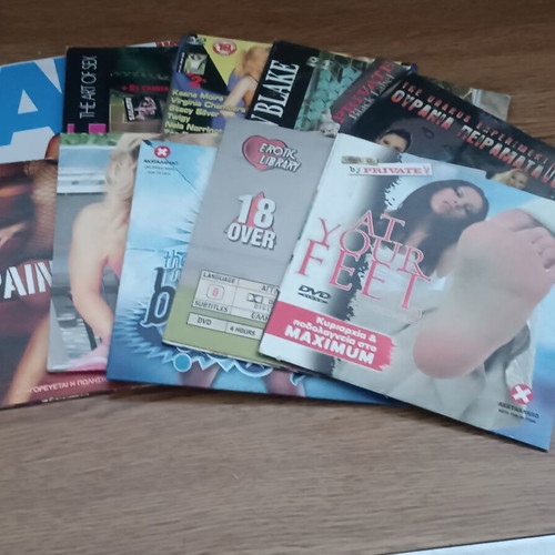 Erotic movies DVD set, 10 films