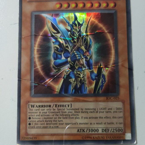 Black Luster Soldier-Envoy of the Beginning card used, creased