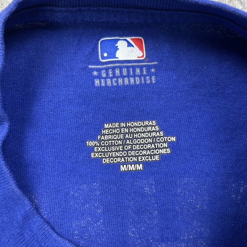 MLB Los Angeles Dodgers Andre Ethier 16 Blue Baseball Tee used, size M