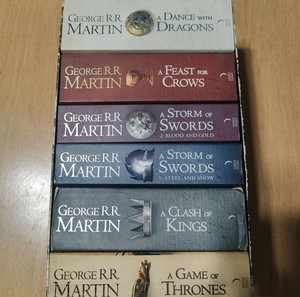 Game of Thrones book collection set English, στα αγγλικα