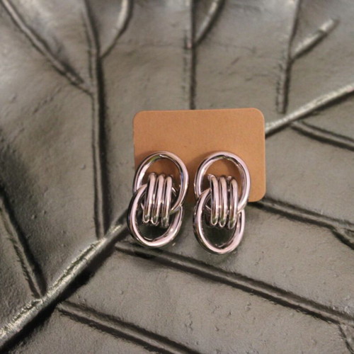 Silver earrings new