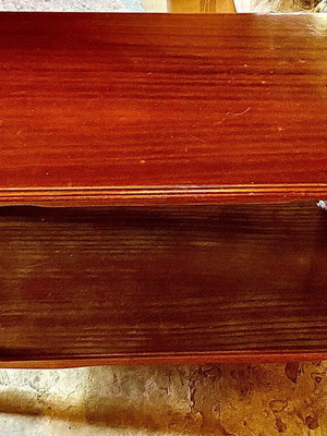 Coffee table handmade used, Greek craftsmanship