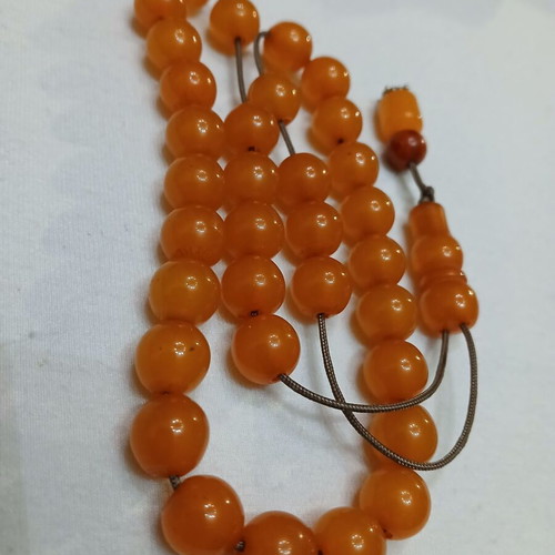 Mastic Worry Beads with 33 Round Beads