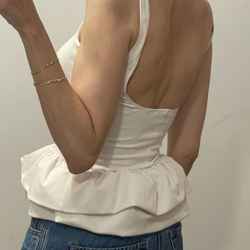 Zara cream top size S like new