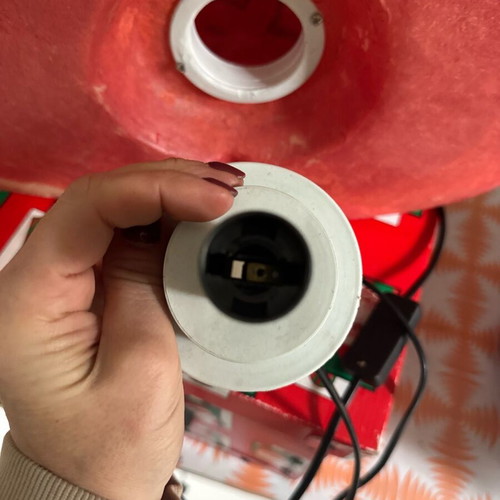 Santa lamp 65 centimeters like new