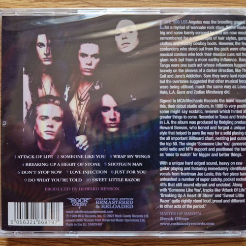 BANG TANGO - Psycho Cafe (CD, Rock Candy Records) SEALED!!!