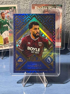 Κάρτα Lucas Paquetá 2025-26 Topps Gold Premier League σαν καινούργιο
