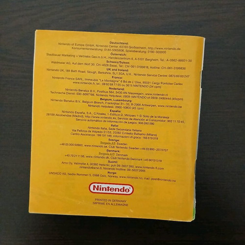 Super Mario Advance 4: Super Mario Bros. 3 GBA manual used