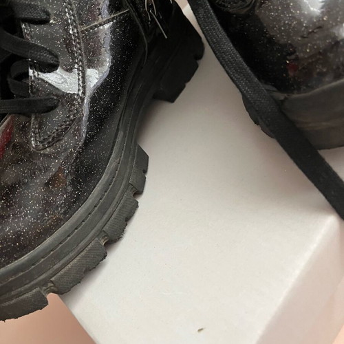 Luigi girls' boots size 35 black like new