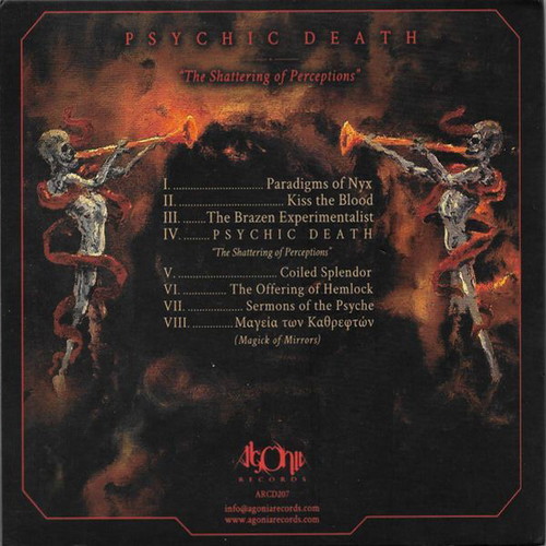 Acherontas Psychic Death CD album digipak new, metal