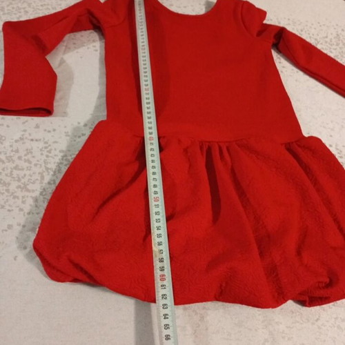 H&M dress 6-8 years used, red