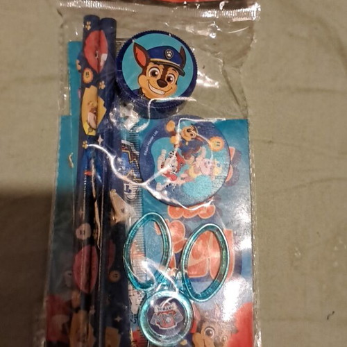 Paw Patrol pencil and sharpener set new