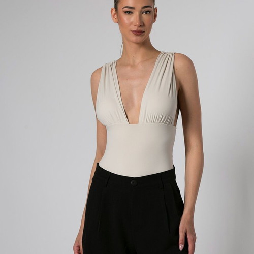 Beige bodysuit MindYourStyle, size S
