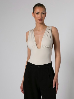Beige bodysuit MindYourStyle, size S
