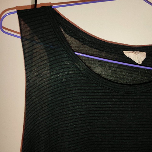 Zara TRF dress used, striped, comfy sleeveless, size M