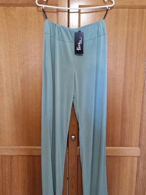 Pistachio pants airy and elastic new, size XL