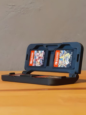 Nintendo Switch 1 & 2 Game Cartridge Case for 4 Games Made-to-Order