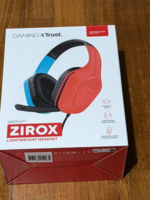 Trust GXT 416S Zirox Over Ear Gaming Headset ανοιχτό αχρησιμοποίητο