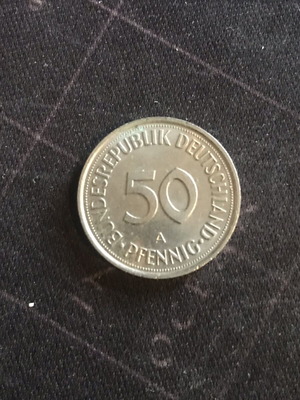 Germany 50 Pfennig 1994 A coin like new