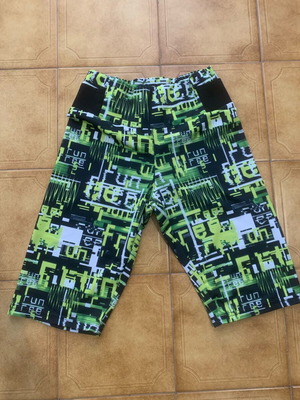 Women's cycling leggings with pattern like new