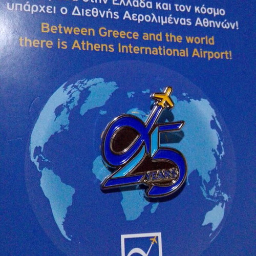 Collectible Airport Pin 25 Years New