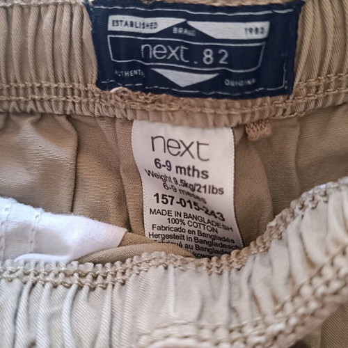 Baby shorts 6-9 months Next like new