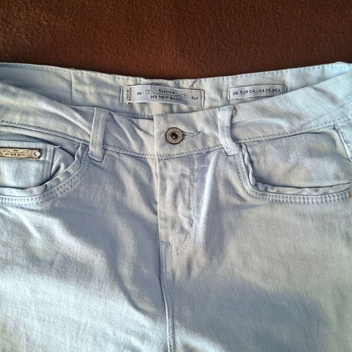 Bershka jeans, size Small, light blue