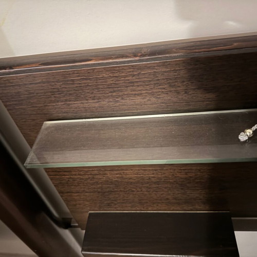 Bar used with back and two shelves 69 cm each