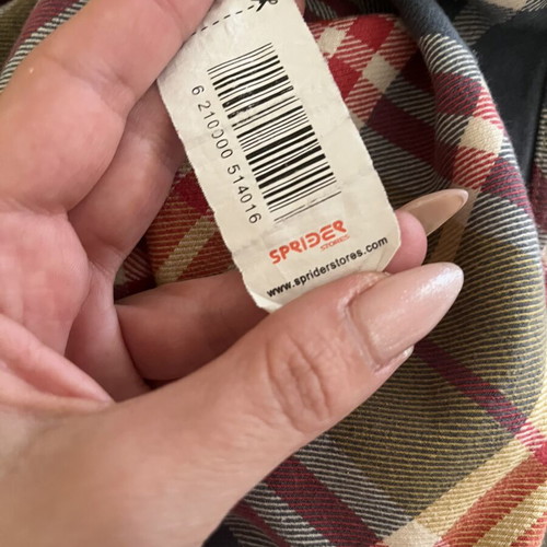 Checked women's shirt size M like new, multicolor